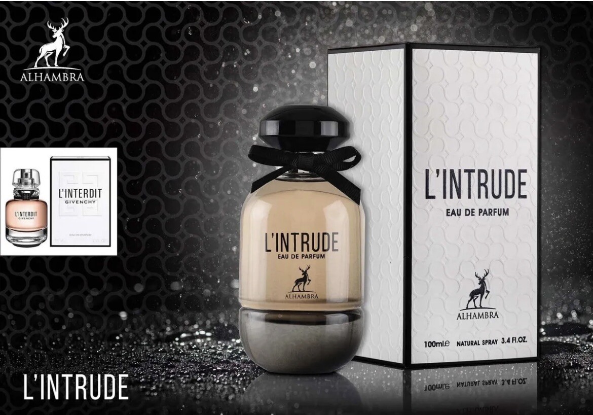 L'INTRUDE Perfume 100ML 3.4FL.OZ Maison Alhambra Women ORIGINAL