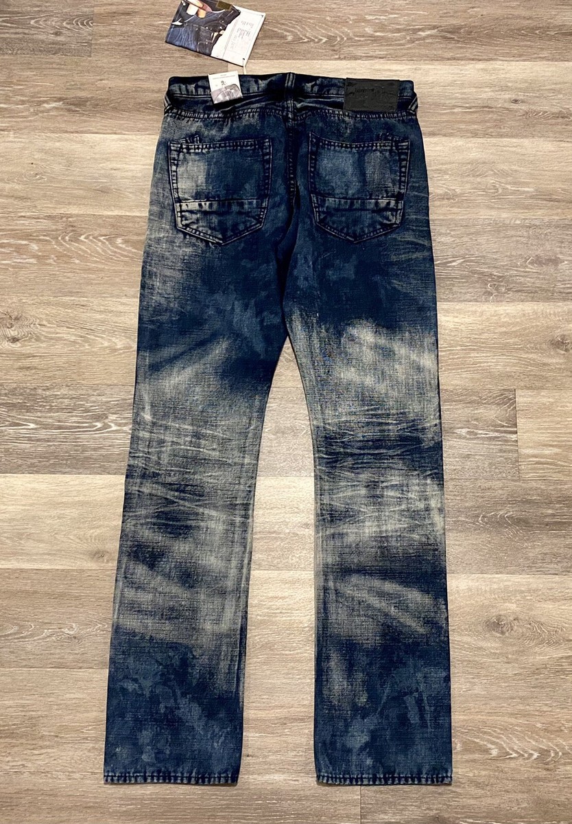 PRPS Indigo Distressed Button Fly Denim Jeans - Men's Size 32 | eBay