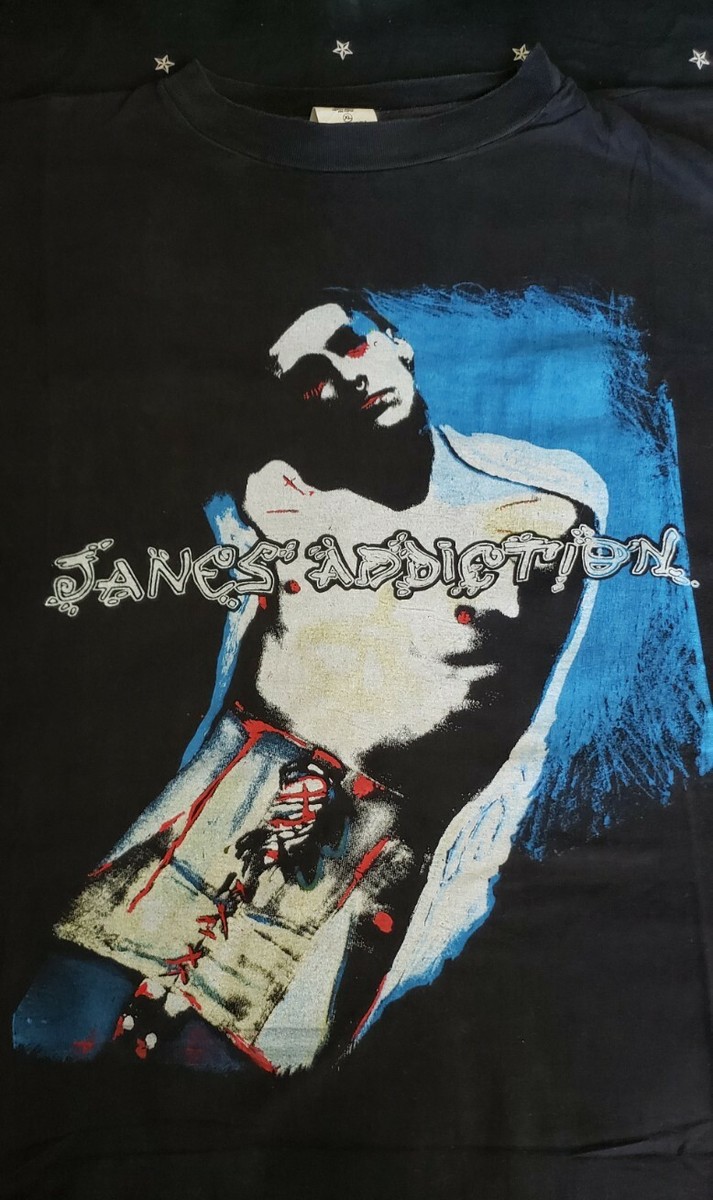 Jane's Addiction Rare Vintage 80s XXX Records T-shirt Size XL
