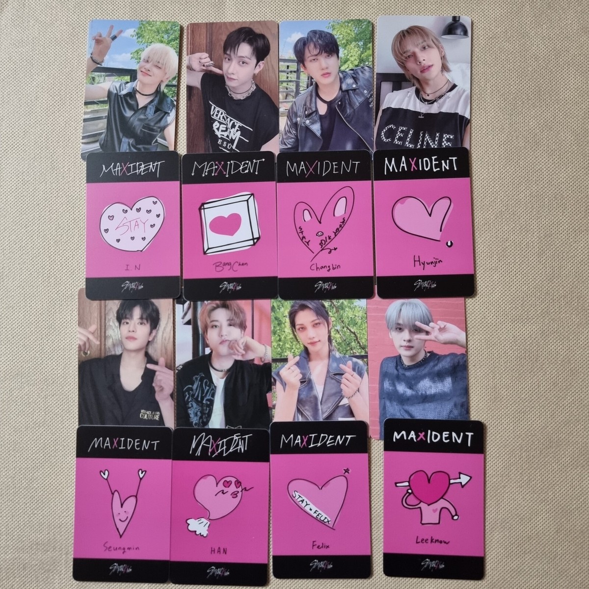 STRAY KIDS MAXIDENT Soundwave Lucky Draw 2ea Photocard Set Seoul