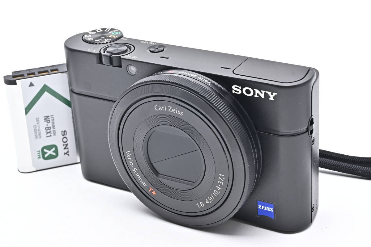 Sony Cyber-Shot DSC-RX100 20.2MP Compact Digital Camera Black In