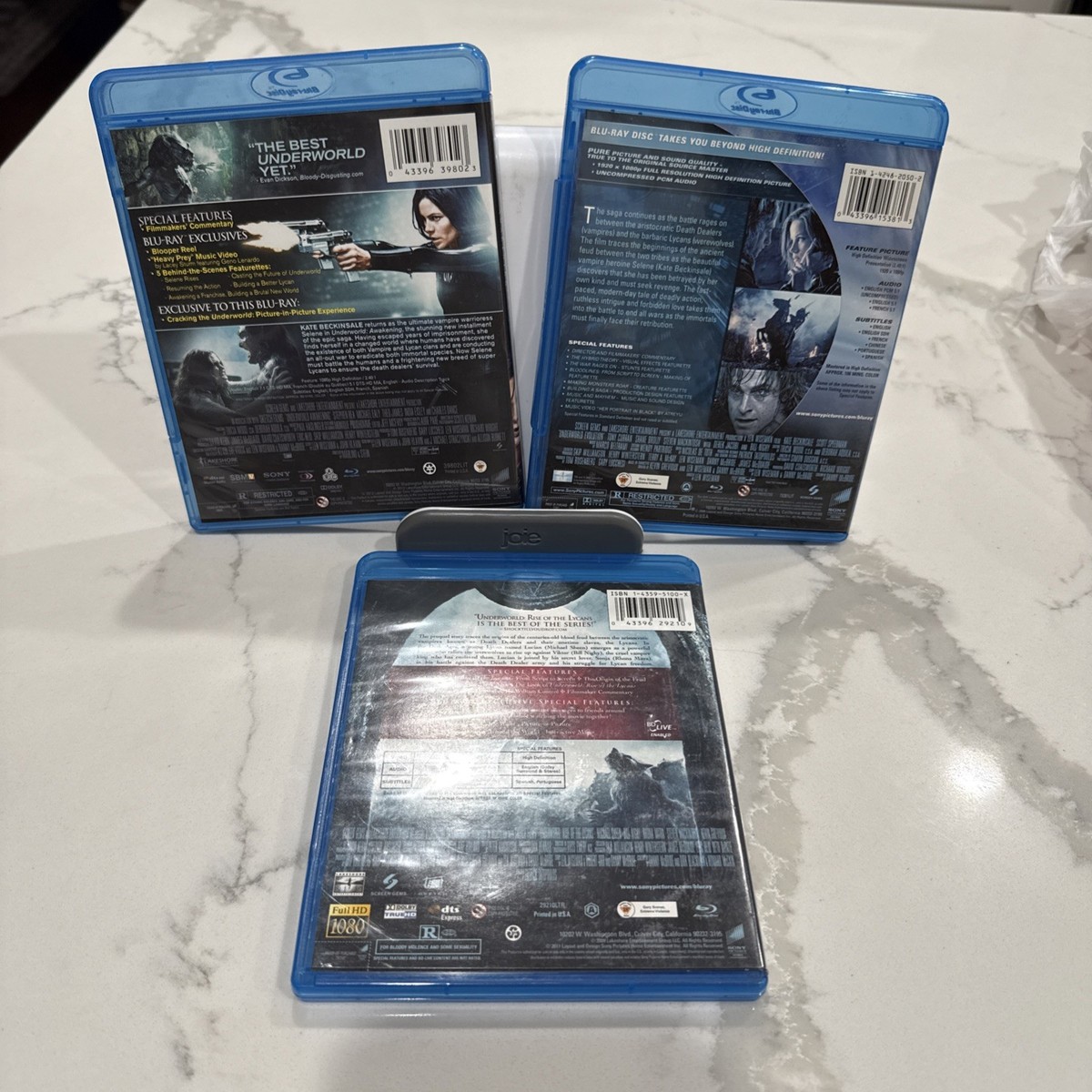 Underworld 3 Movie Set! (Blu-ray) Rise Of The Lycans Awakening