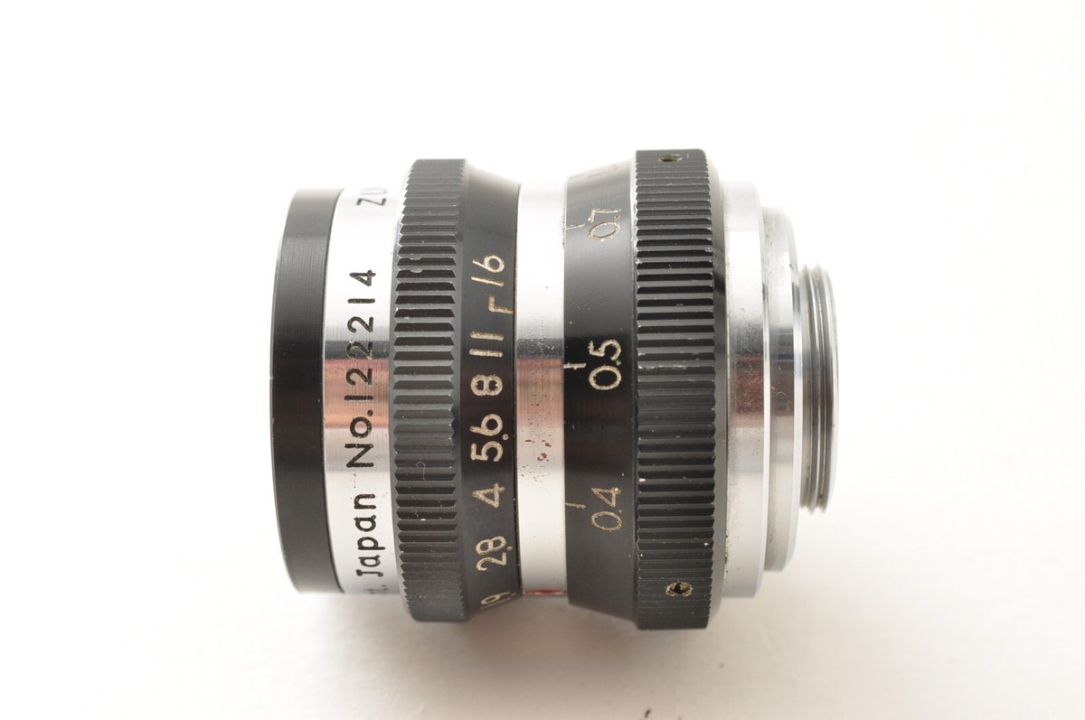 Zunow Cine 13mm F1.9 D-mount Vintage Lens From Japan 1044a1 | eBay