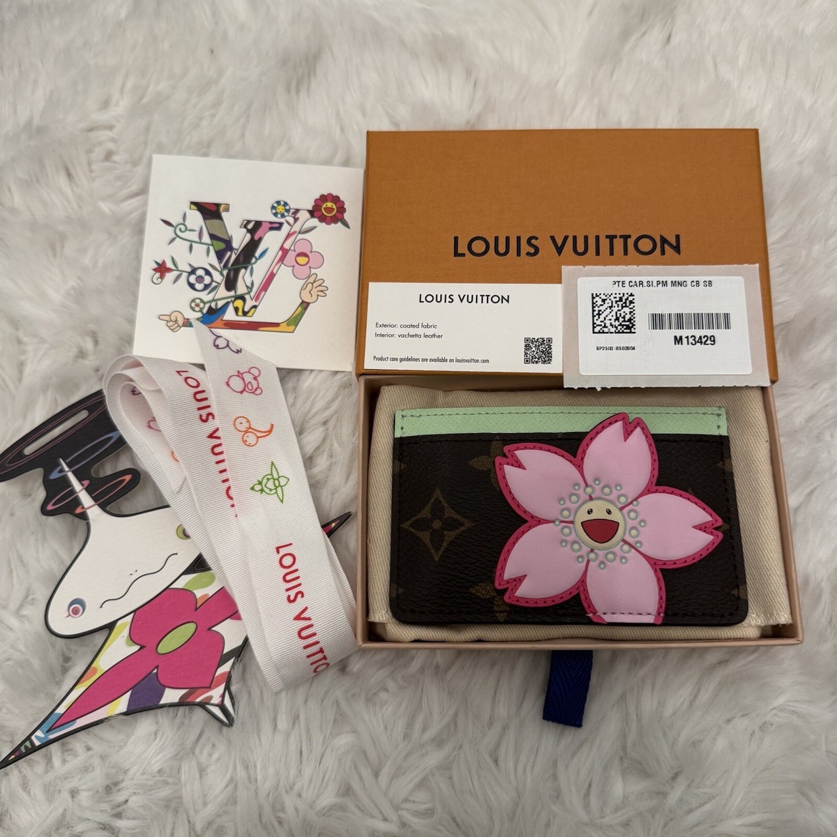 Louis Vuitton x Takashi Murakami Cherry Blossom Cardholder 2025