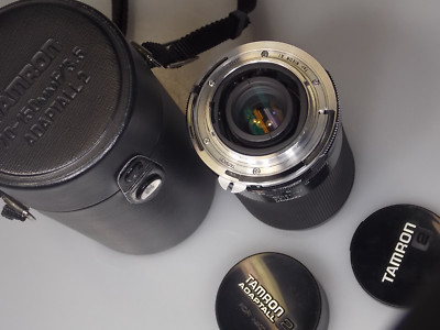 TAMRON 70-150mm 1:3.5 TELE MACRO ZOOM LENS w/ tamron ADAPTALL 2
