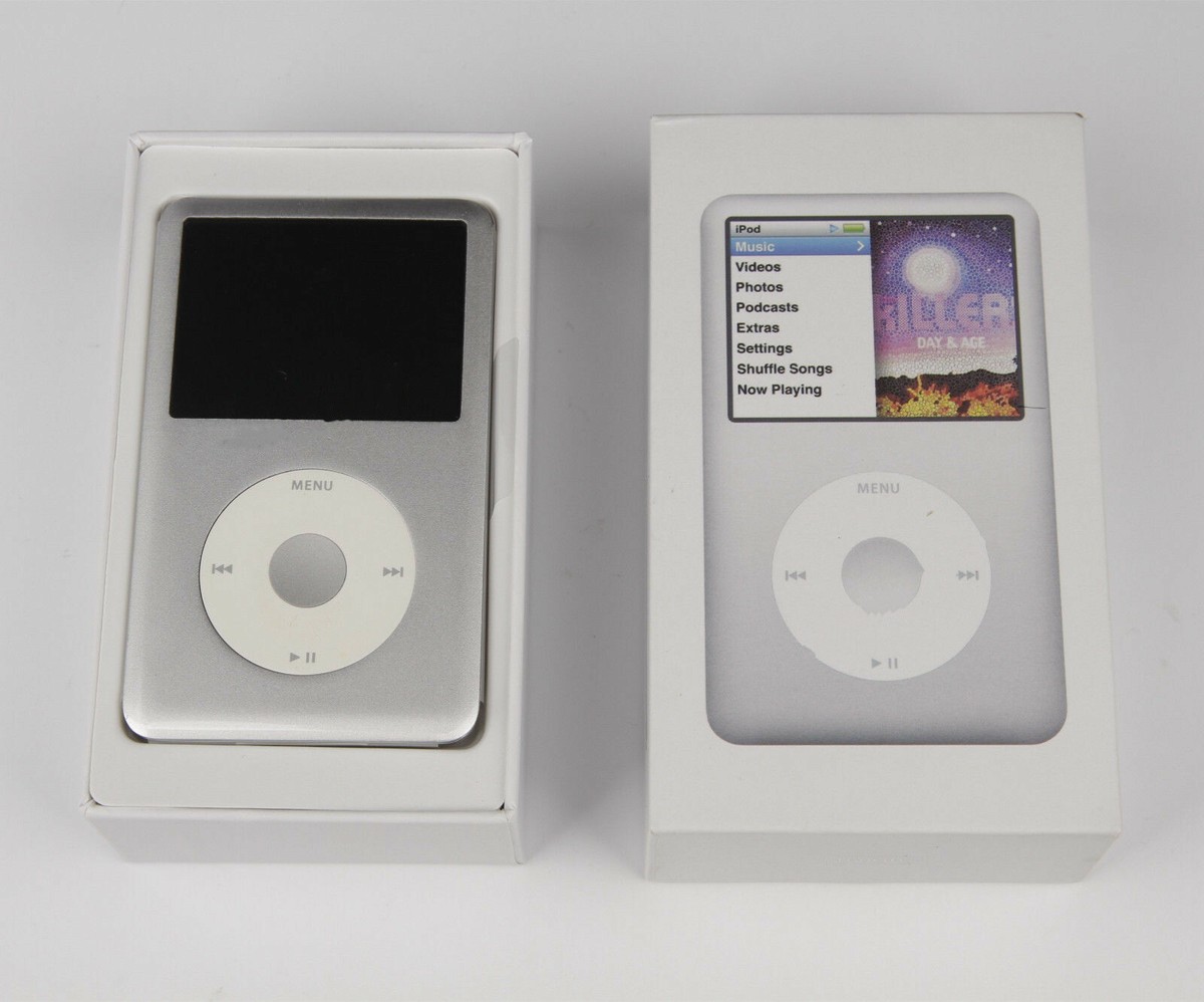 New Apple iPod Classic 7th Generation 160GB Silver MP3 (Latest