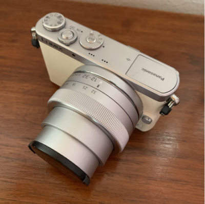 Panasonic DMC-GM1K-W Mirrorless Digital SLR Camera Lumix GM1 White