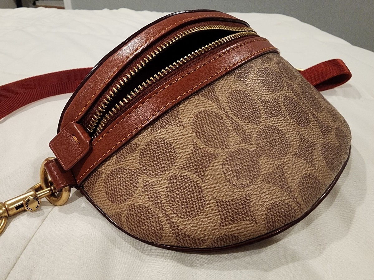 Coach Bethany Belt Bag In Signature Canvas | eBay