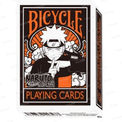 Naruto Dragonball Z Bicycle Playing Cards set of 2 Trump poker