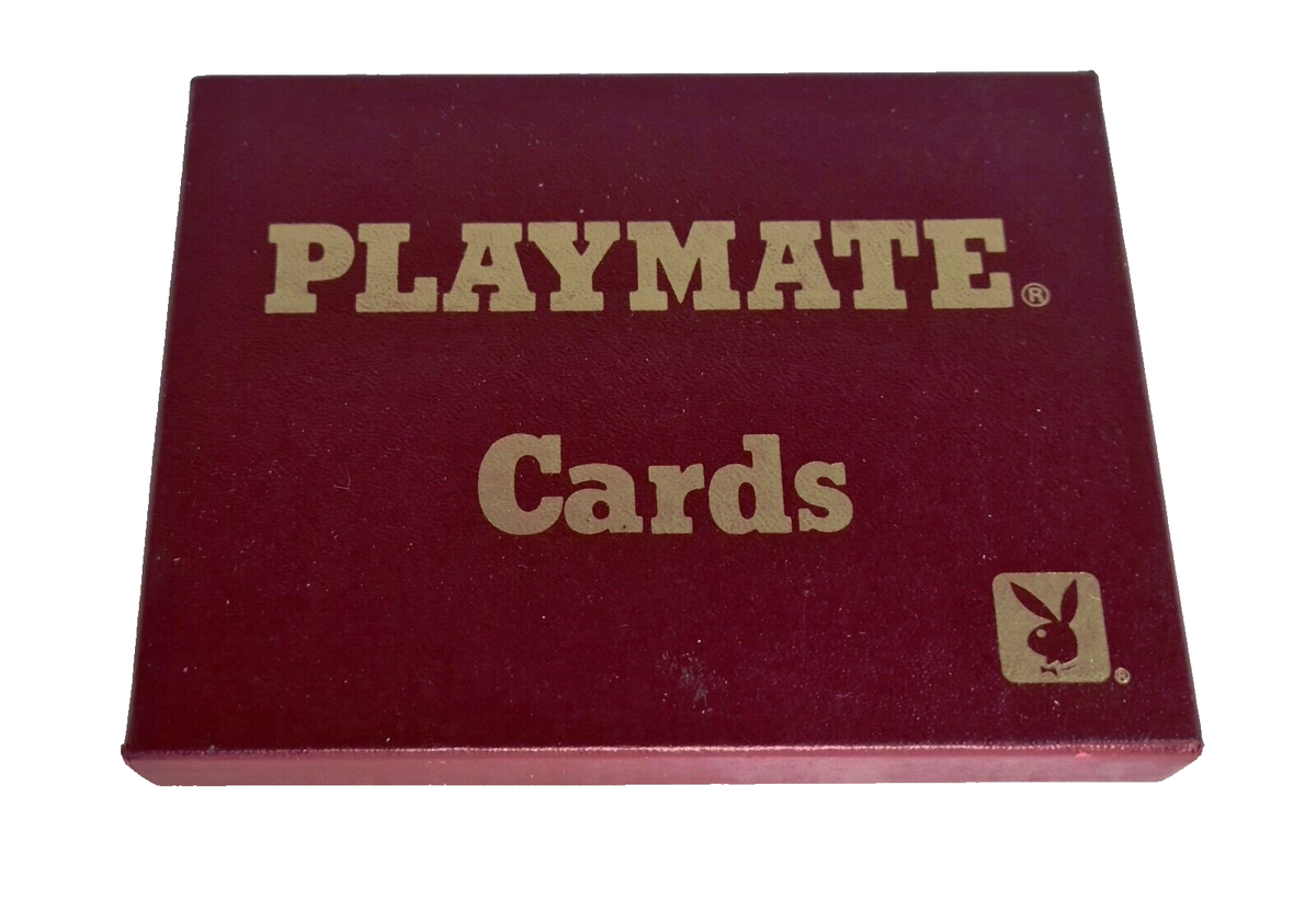 PLAYBOY Playmate PLAYING CARDS & CASE 🃏 Twin Deck Pack - 1 Open