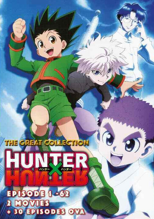 DVD 1999 Hunter X Hunter: Season 1 (VOL.1 - 62 End + OVA + 2