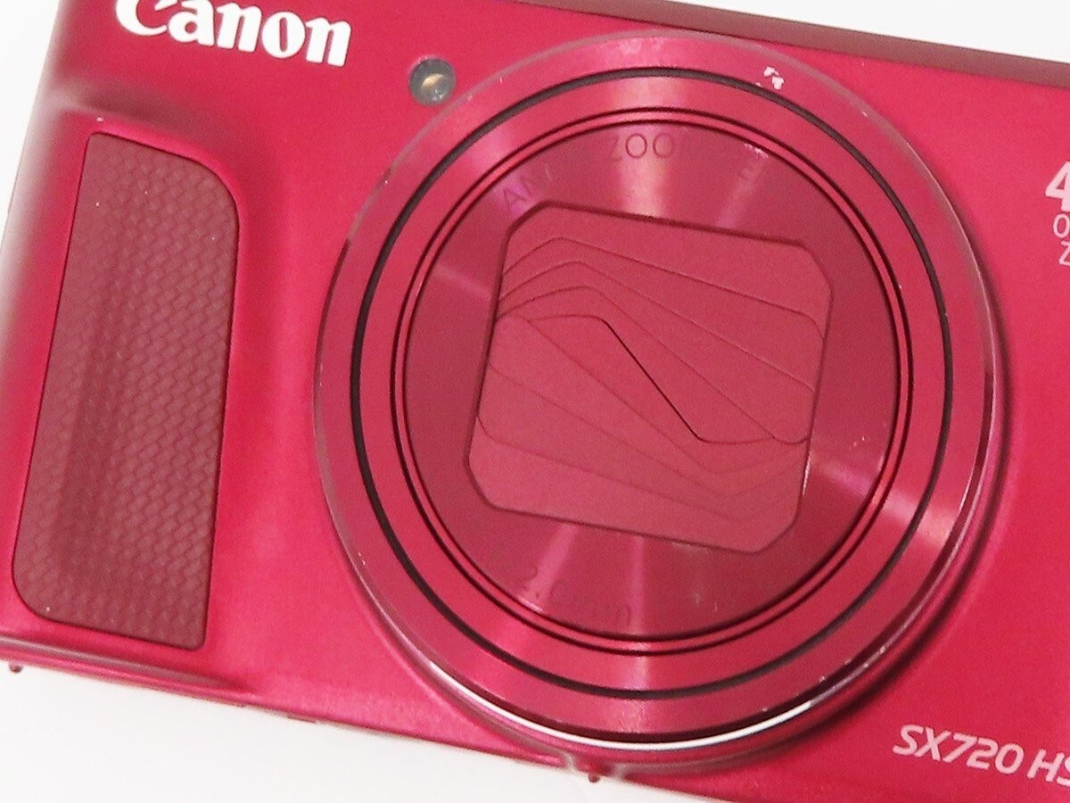 Digital Camera Canon PowerShot SX720 HS Red 20.3MP 40x Wi-Fi CMOS