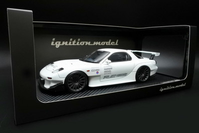 1/18 Ignition model IG2232 Mazda RX-7 RE Amemiya white FD3S Japan