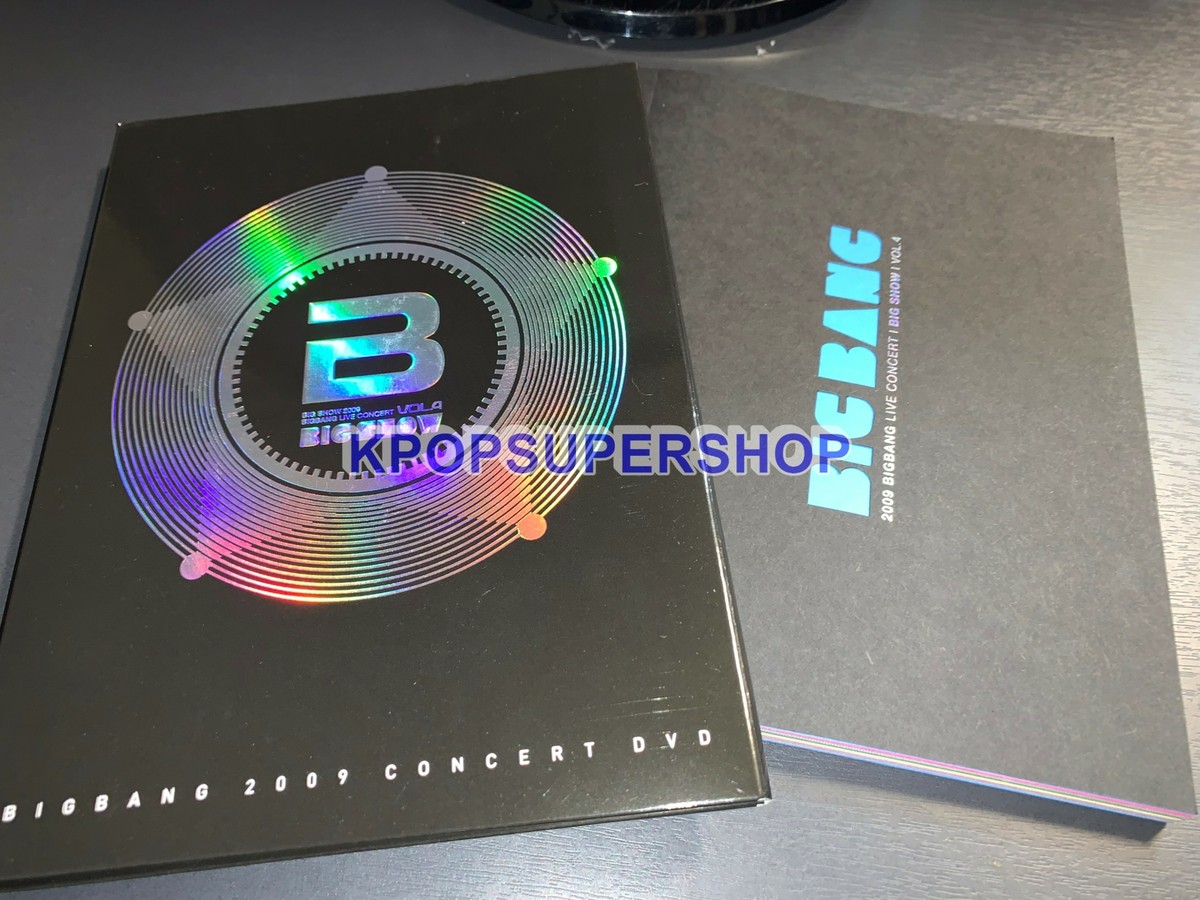 BIGBANG Big Show 2009 Live Concert 3 DVD Shadow Box Limited Ver