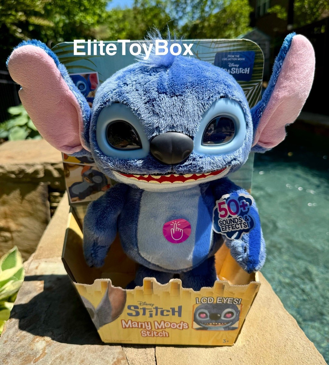 Disney Lilo and Stitch Many Moods of Stitch Movie 2025 Plush Toy