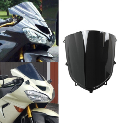 ABS Windscreen Windshield Black For Kawasaki ZX10R 2004 2005 Ninja