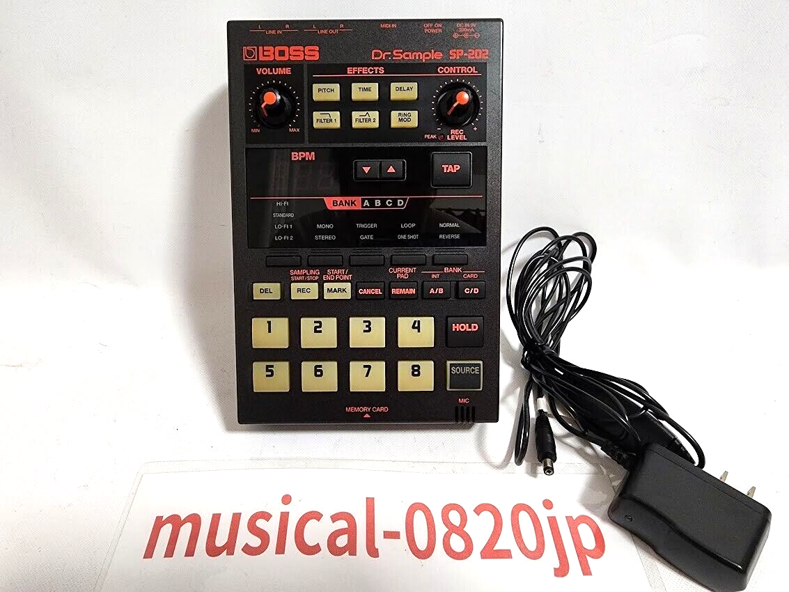 BOSS SP-202 Dr. Sample Sampler Looper Drum Machine Roland working