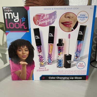 Cra Z Art my look color changing lip gloss create your look Kids