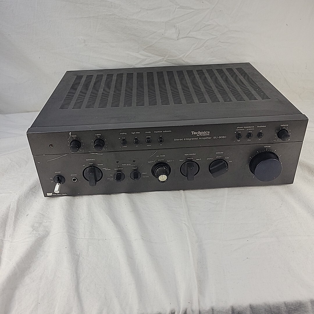 Vintage Technics By Panasonic SU-8080 Stereo Integrated Amplifier