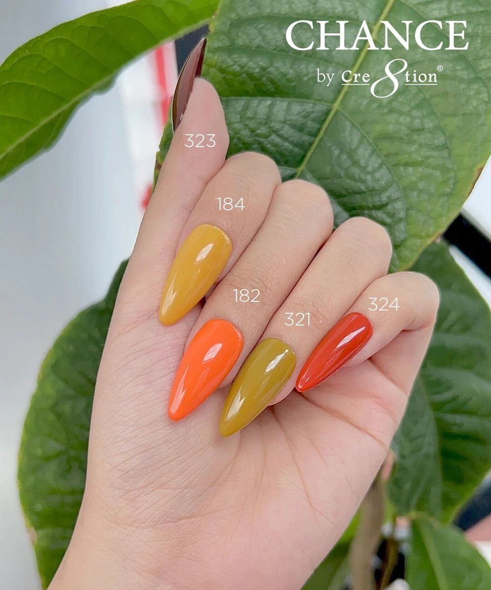 Chance Gel & Matching Lacquer 0.5oz - Set of 5 colors (323- 184