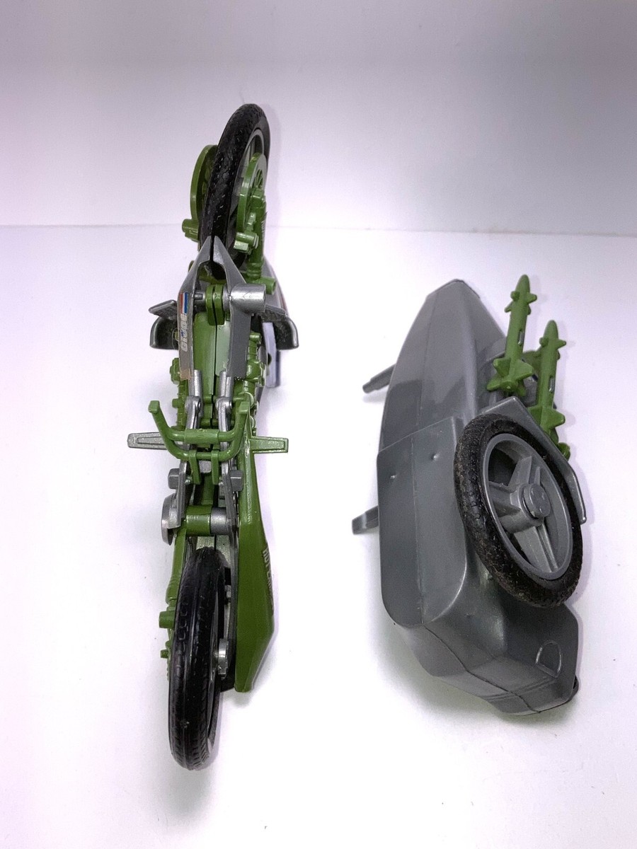 Silver Mirage Motorcycle 100% Complete 1985 ORIGINAL Action Figure