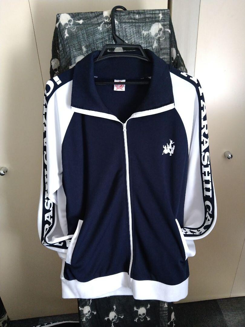 ATARASHII GAKKO! Official Jersey Top and Bottom Set Size L Navy