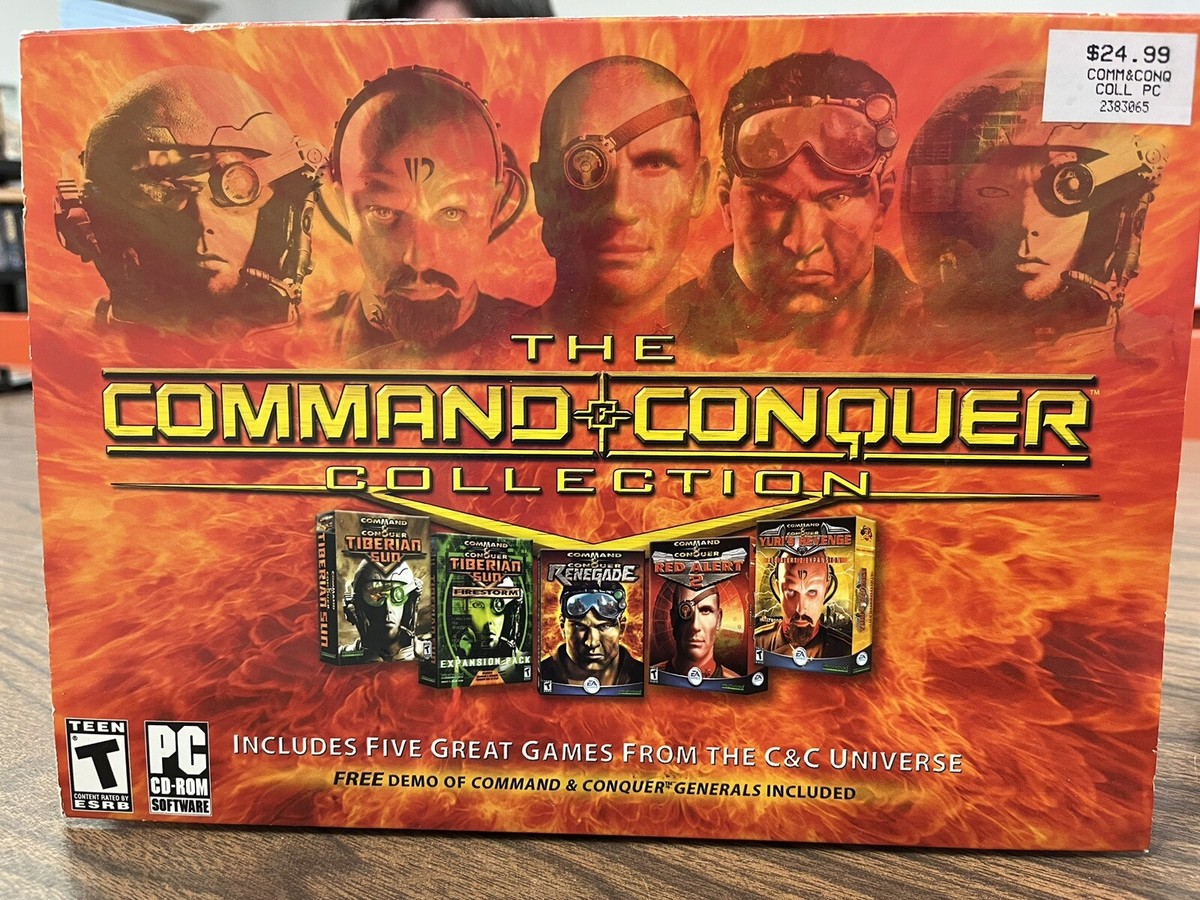 The Command & Conquer Collection by EA Factory SEALED (Big Box PC