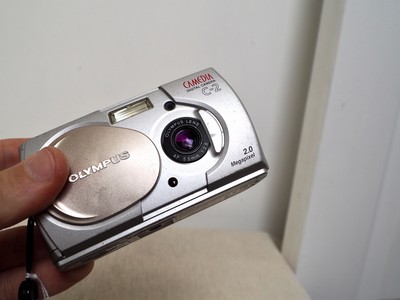 Olympus µ 300 Digital 3.2MP Digital Camera - Silver for sale