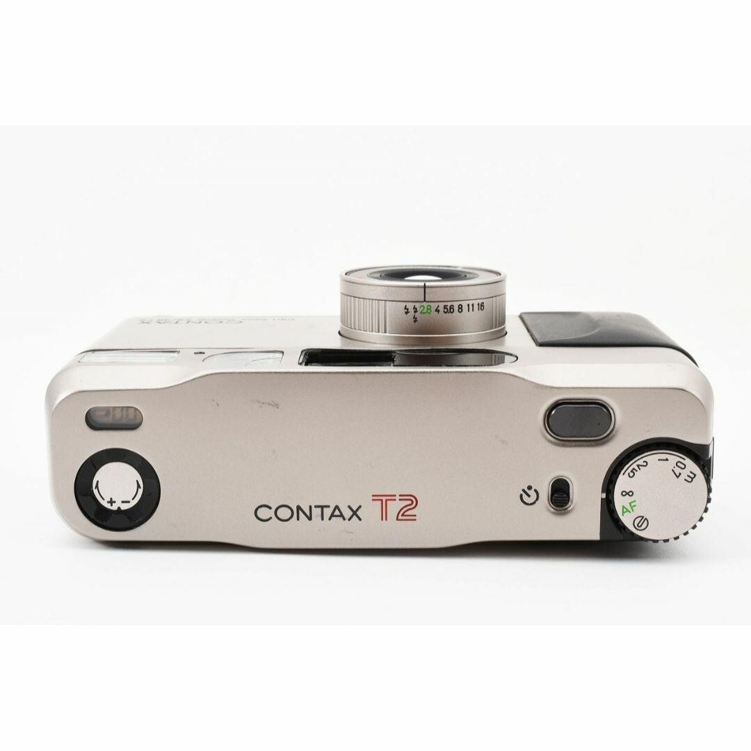 CONTAX T2 Carl Zeiss Sonnar 2.8/38 T Compact Film Camera Silver