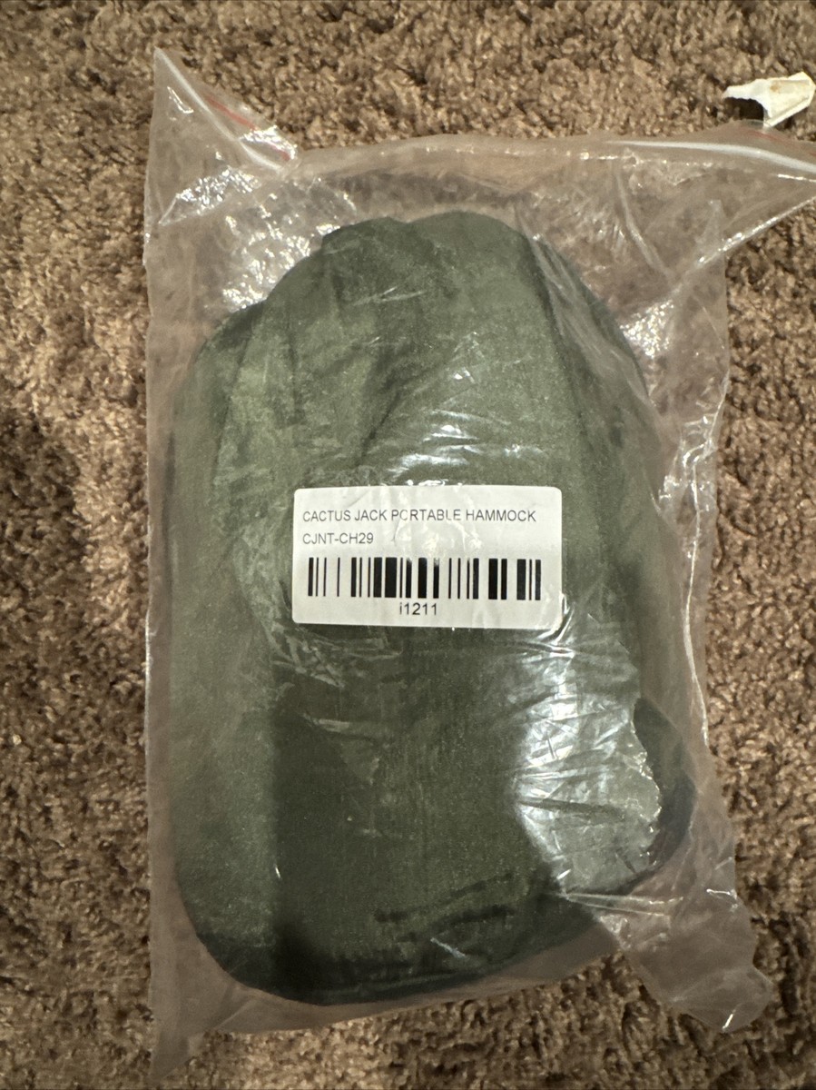 Travis Scott Cactus Jack Portable Hammock Olive - NEW | eBay