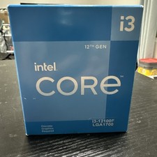 Intel Core i3-12100F Processor (4.3 GHz, 4 Cores, LGA 1700) Box