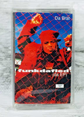DA BRAT - FUNKDAFIED (da EP) CASSETTE TAPE (1994) SO SO DEF