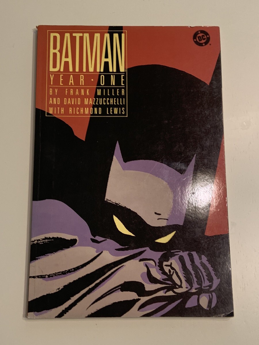 BATMAN: YEAR ONE TPB FRANK MILLER 1988 First Printing | eBay