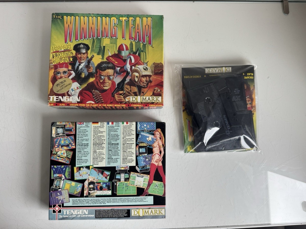 The Winning Team - ZX Spectrum Cassette (Domark 1991) - Boxed 5