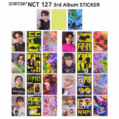 NCT NCT127 3rd Album Sticker Sticky Version Official Photocard