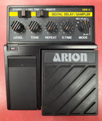 ARION DDS-4 Digital Delay Sampler Guitar Effects Pedal Made in