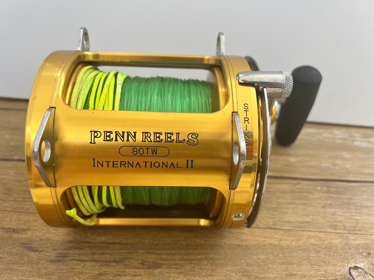 Penn Reels International II 80TW Lever Drag Big Game Trolling USA