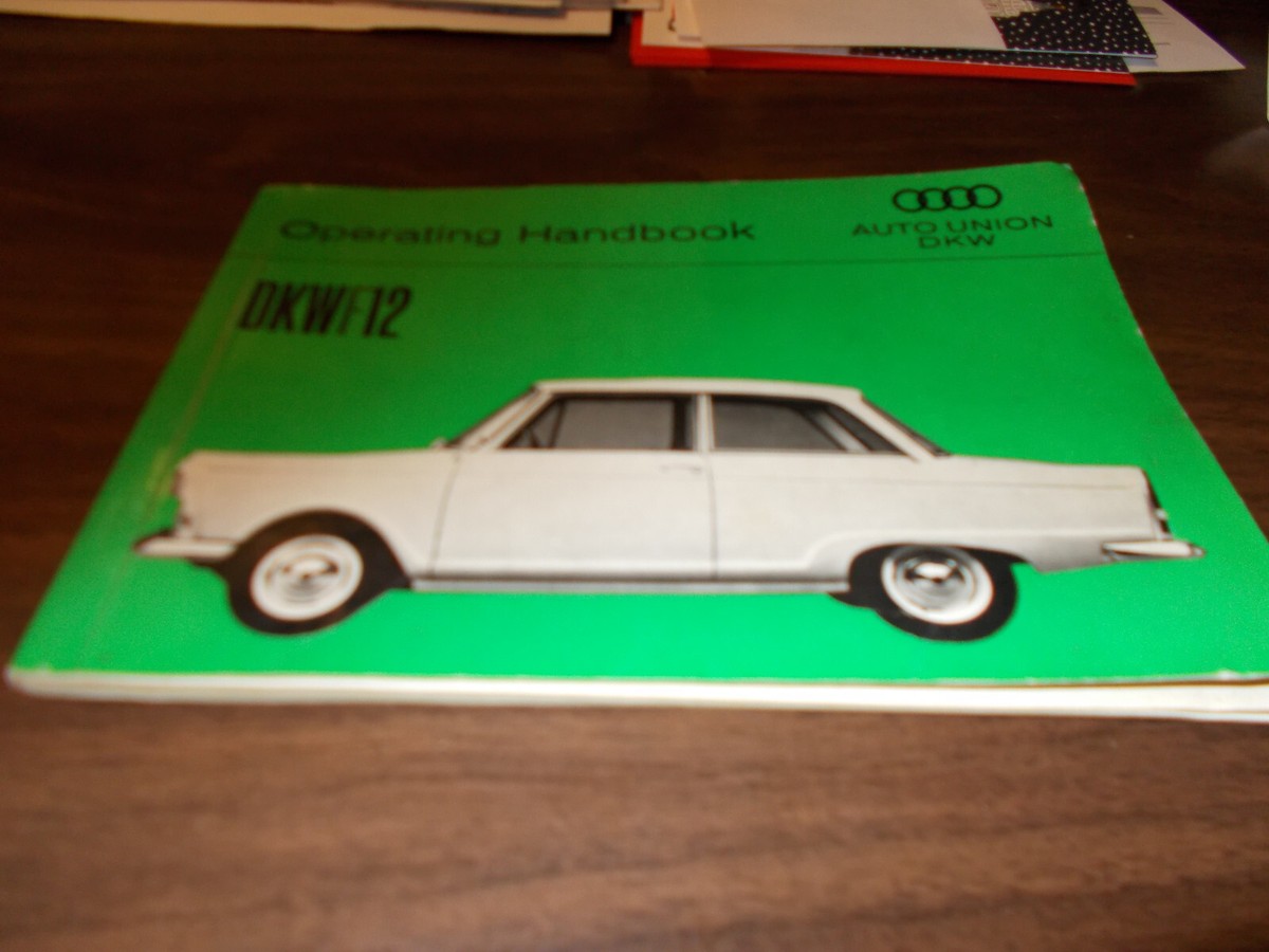 1965 DKW F12 Owner's Manual | eBay