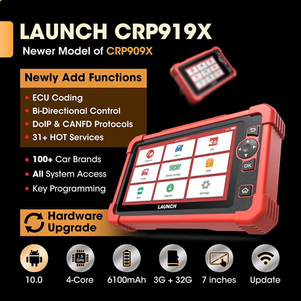 LAUNCH CRP919X / CRP129X Bidirectional OBD2 Scanner Diagnostic