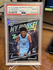 JA Morant [Holo] #7 Prices [Rookie] | 2019 Panini Donruss Optic My