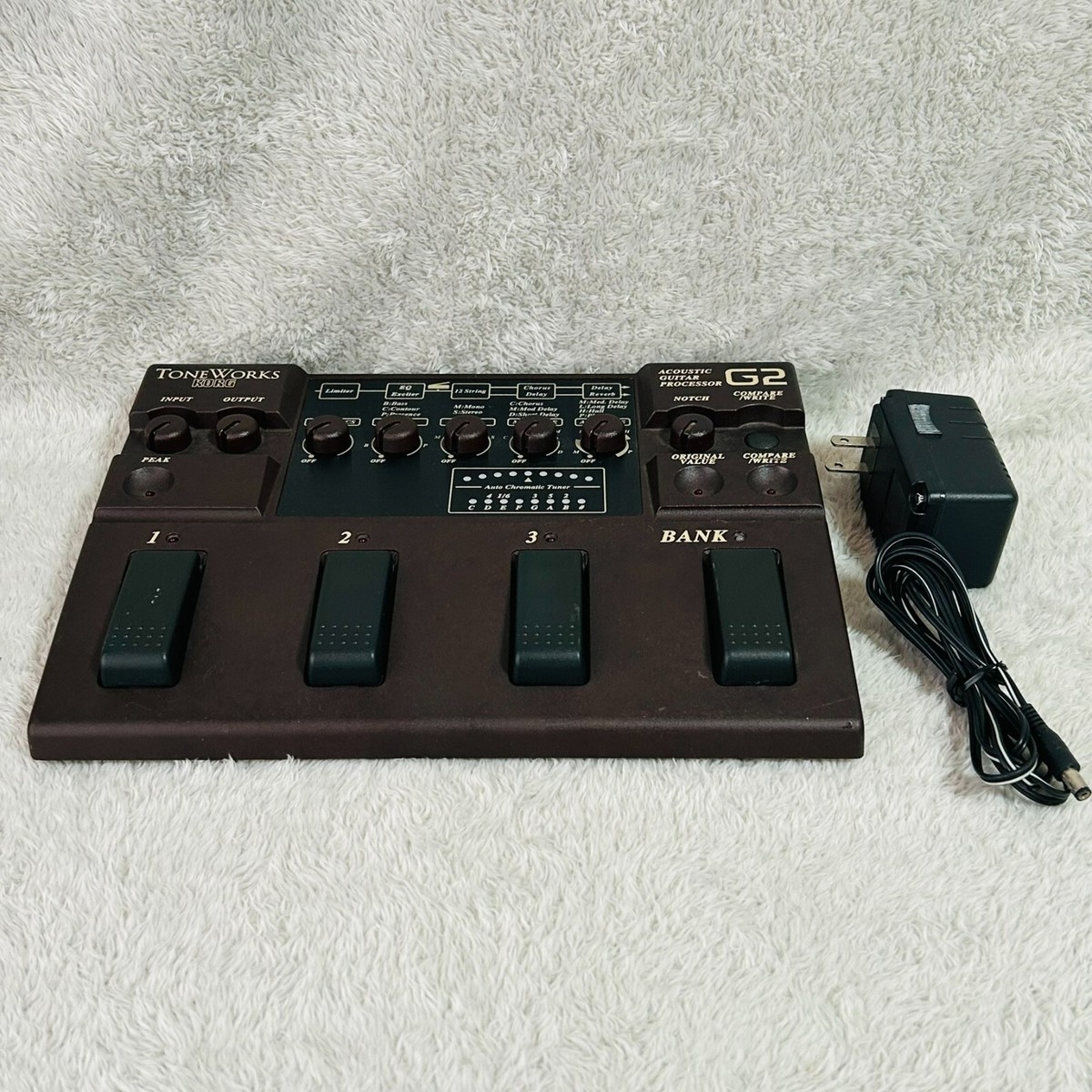 KORG ToneWorks G2 Acoustic Guitar Processor Effect Pedal | eBay