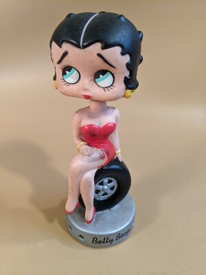 2006 Funko Wacky Wobbler Betty Boop Sitting On Tire | eBay