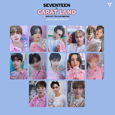 SEVENTEEN CARATLAND photocard 2023 CARATZONE OFFICIAL | eBay