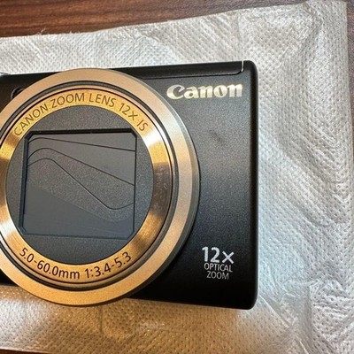 Canon PowerShot SX210 IS 14.1MP Digital Camera - Black for sale