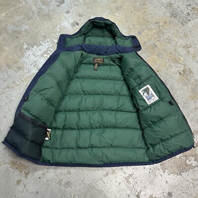 Vintage 90s Eddie Bauer Ridge Line Goretex Goose Down Puffer