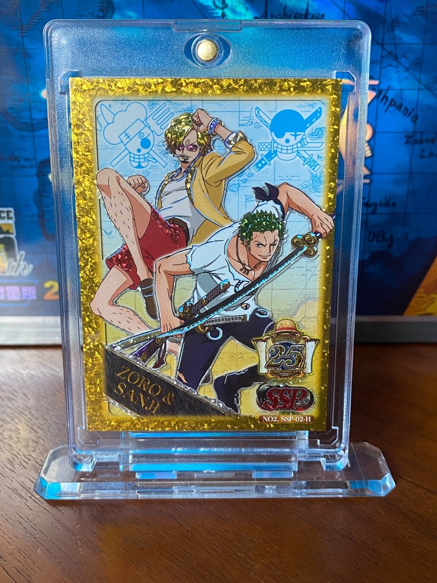One Piece Anime Collectable Trading Card SSP Insert Card ZORO