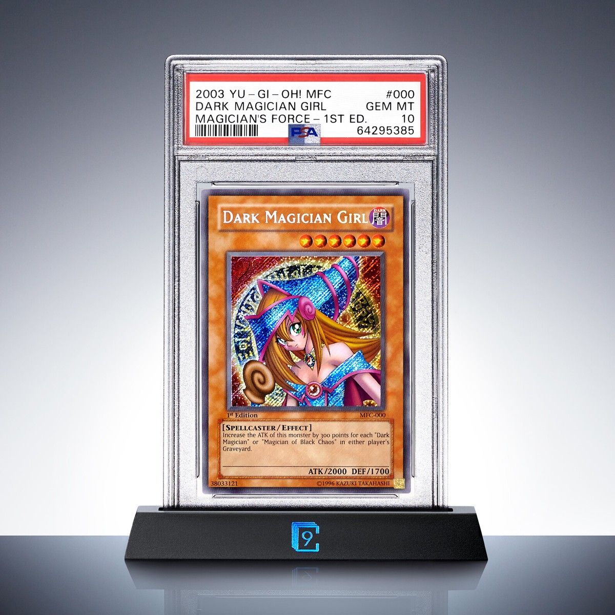 For Display - PSA 10 Dark Magician Girl MFC-000 1st Ed. Secret