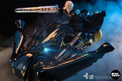 In Stock GAMETOYS 1/6 Cloud Strife & Fenrir GT-006C Action Figure