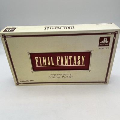 PS1 Final Fantasy 1 ＆ 2 I II Premium Package SQUARE ENIX