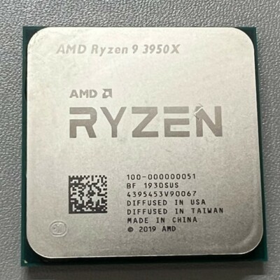 AMD Ryzen 9 3950X 3.5-4.7GHz 16CORE 32Thr 105W Socket AM4 CPU